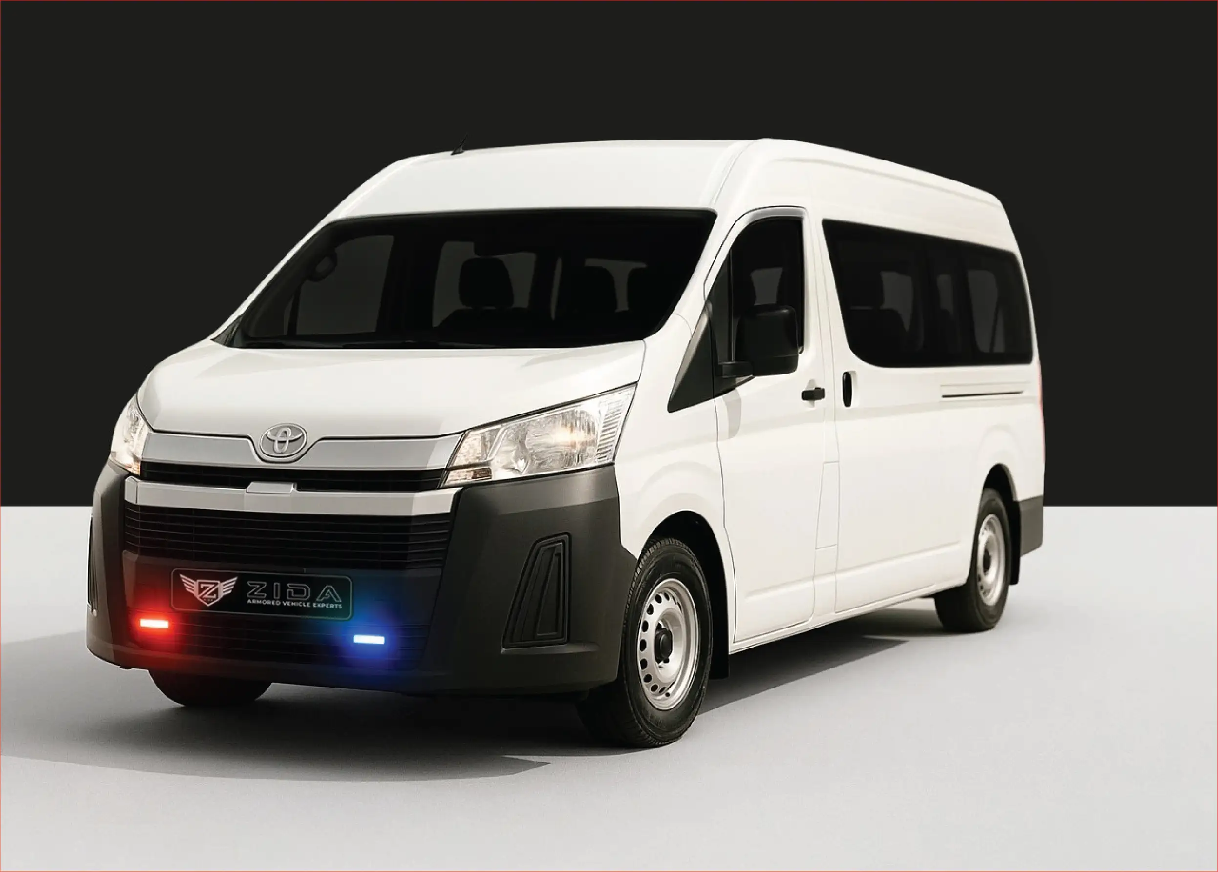 Armored Toyota Hiace van by Zida