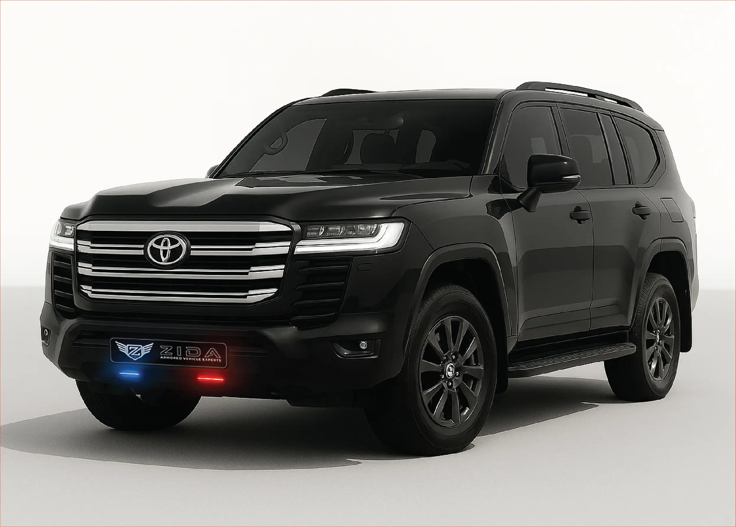 Armored Toyota Land Cruiser by Zida